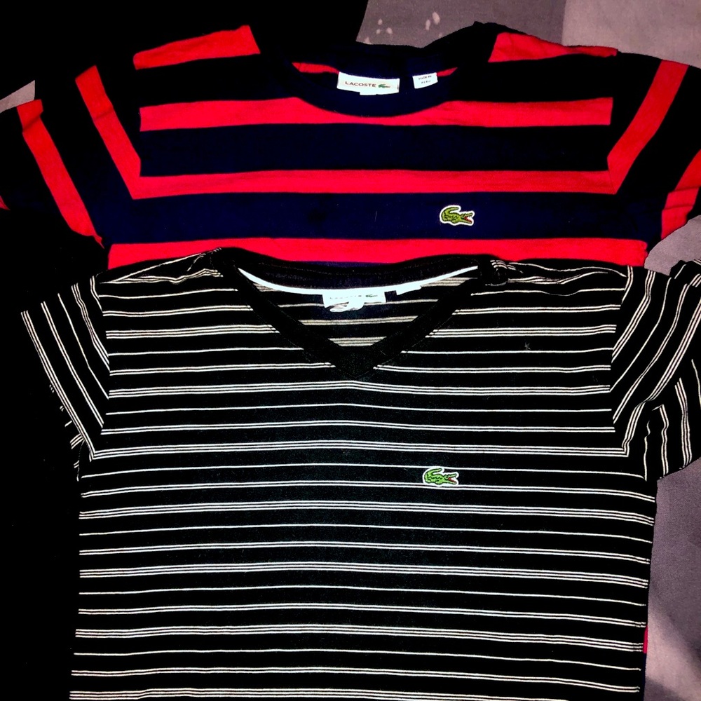 Boys Lacoste t-shirts (set of 2)